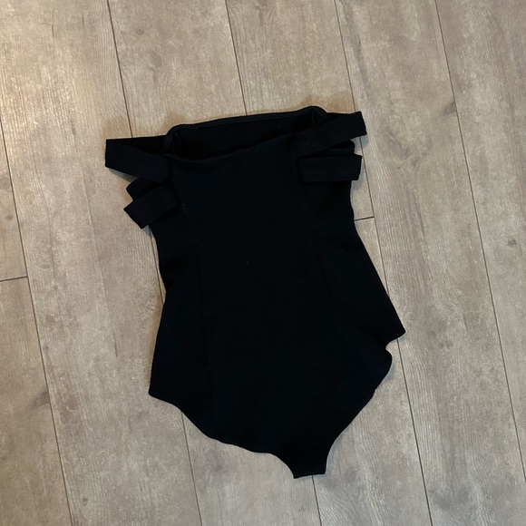 ANGL Black bodysuit women’s size Medium - Picture 10 of 16